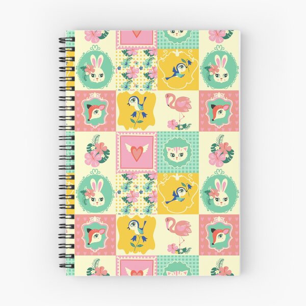 Item preview, Cute kitsch baby animals patchwork designed and sold by emilykskinner.