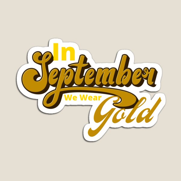 Item preview, In September We Wear Gold designed and sold by multi junction.