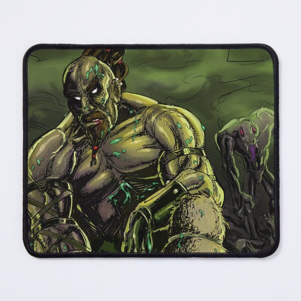 Item preview, Warrior Battling Creatures  designed and sold by Geomano Negron.
