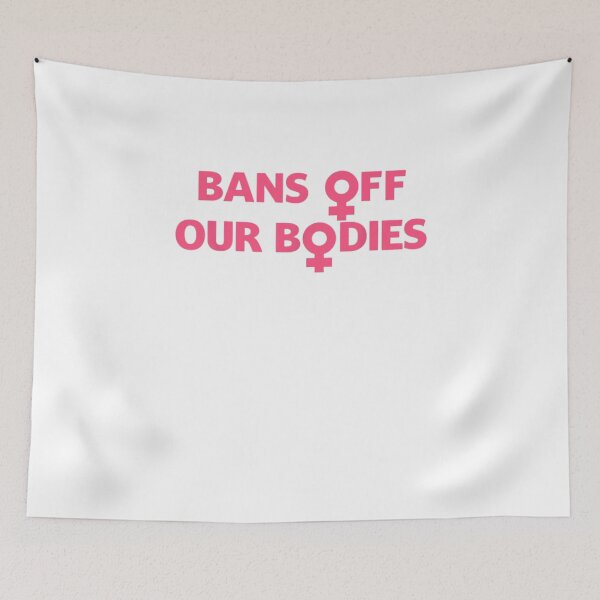 Item preview, Womens Bans Off Our Bodies Stop Abortion Bans Female Symbol T-Shirt designed and sold by spolayastore.