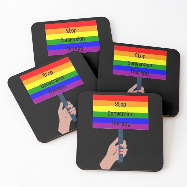 Item preview, Stop Conversion Therapy Banner designed and sold by tiredandbored.