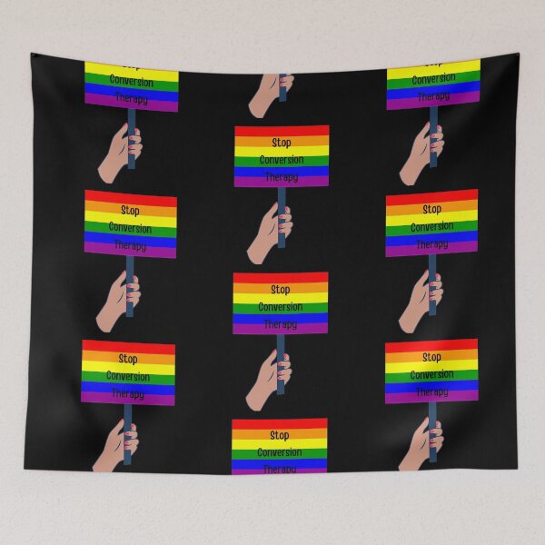 Item preview, Stop Conversion Therapy Banner designed and sold by tiredandbored.