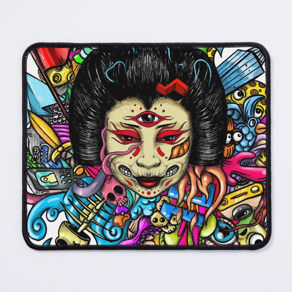 Item preview, Geisha Doodle designed and sold by fakeface.