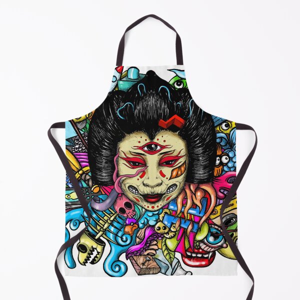 Item preview, Geisha Doodle designed and sold by fakeface.