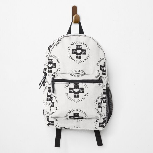 Item preview, DNP head of a doctor - heart of a nurse designed and sold by Auntieck.