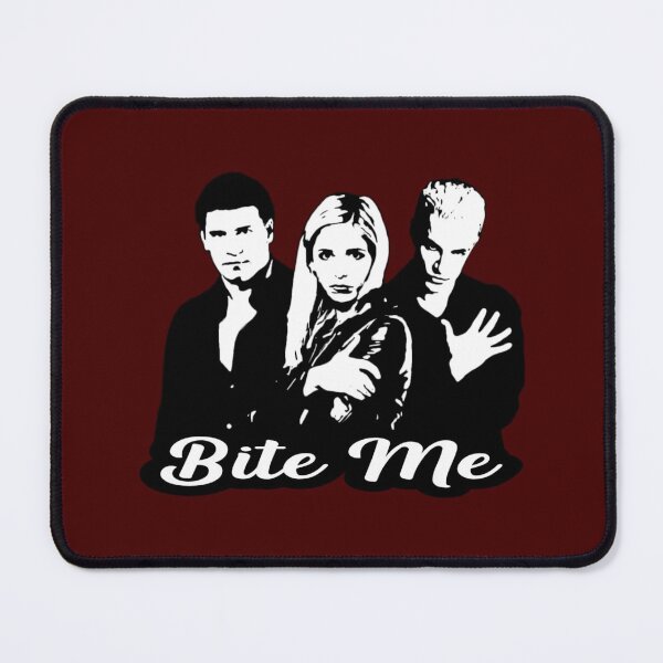 Item preview, Buffy, Angel, Spike Bite Me designed and sold by CharXena.