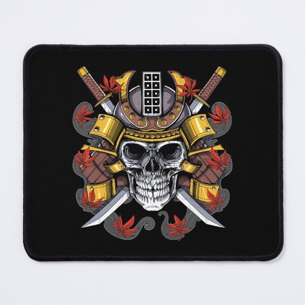Item preview, Japanese Samurai Skull designed and sold by underheaven.