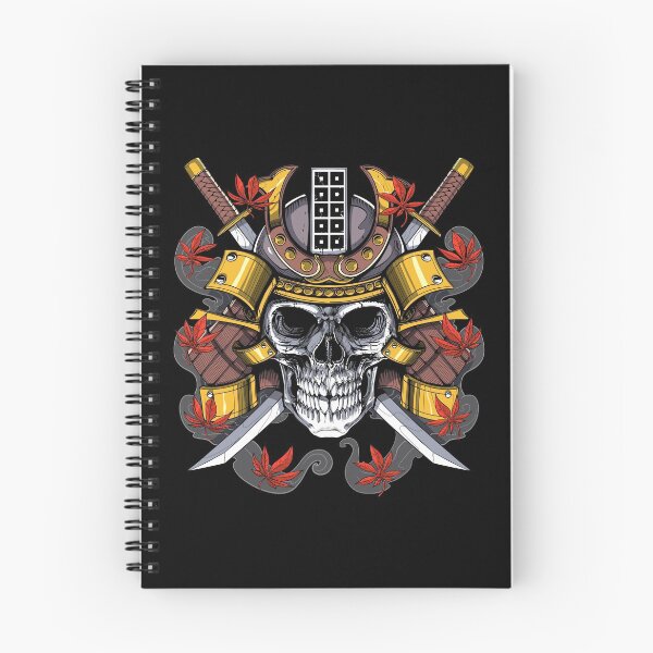 Item preview, Japanese Samurai Skull designed and sold by underheaven.