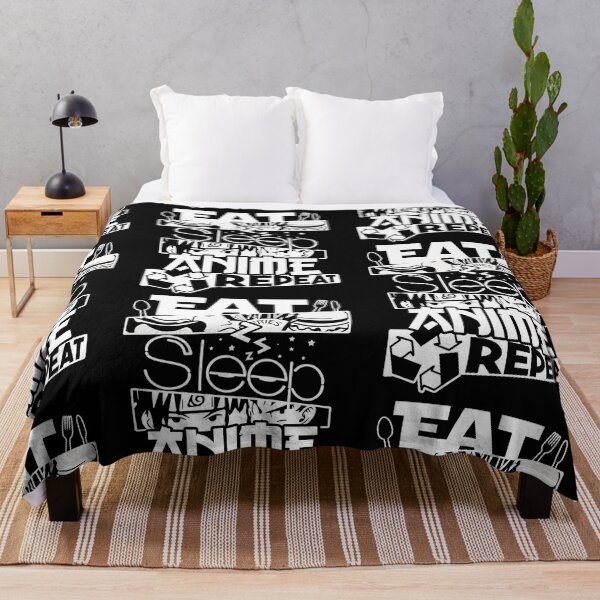 Item preview, Eat Sleep Anime Repeat  designed and sold by TeeSwagDesings1.