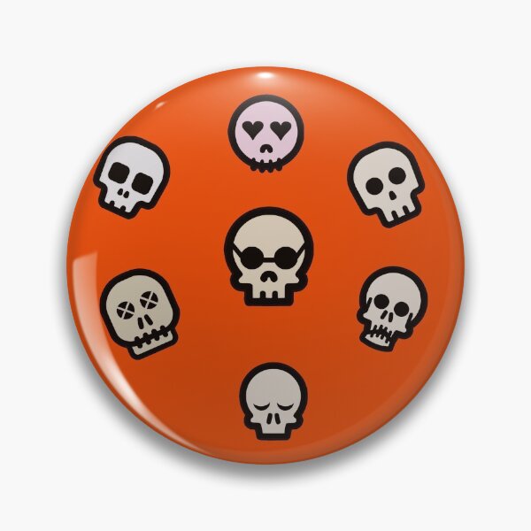 Item preview, Spooky Halloween Trick or Treat Skulls, Scary   designed and sold by ronnieyoung.