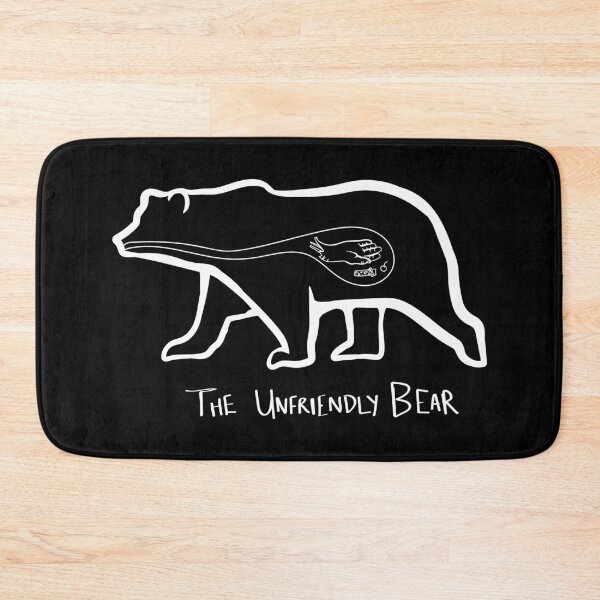 Item preview, Grizzly Bear with Human Hand "The Unfriendly Bear" designed and sold by Boreal-Witch.