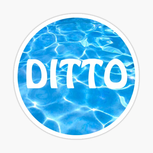 ditto Sticker