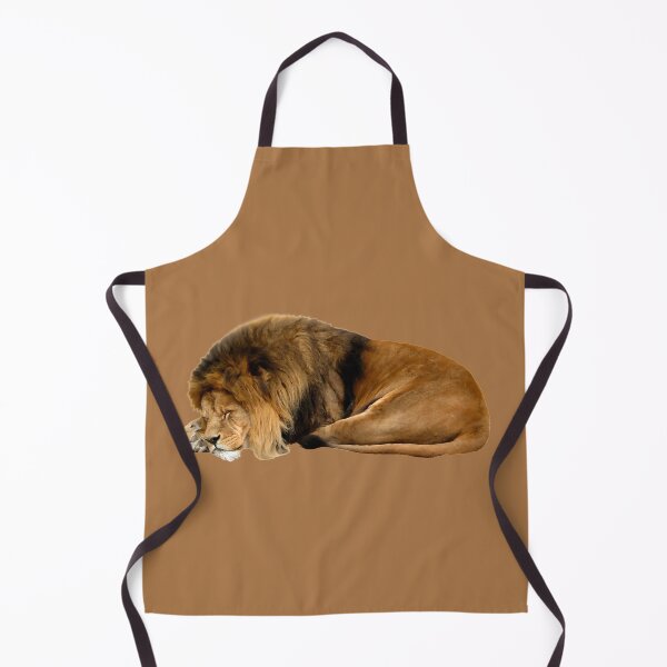 Item preview, A Brown Lion With A Fluffy Mane Is Sleeping Culturally designed and sold by Phantasmal-2-do.