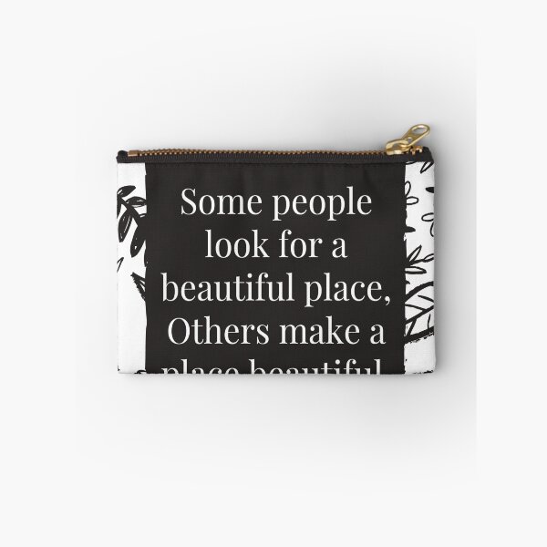 Item preview, Quote Of The Day - Make A Place Beautiful designed and sold by MoEndomey.