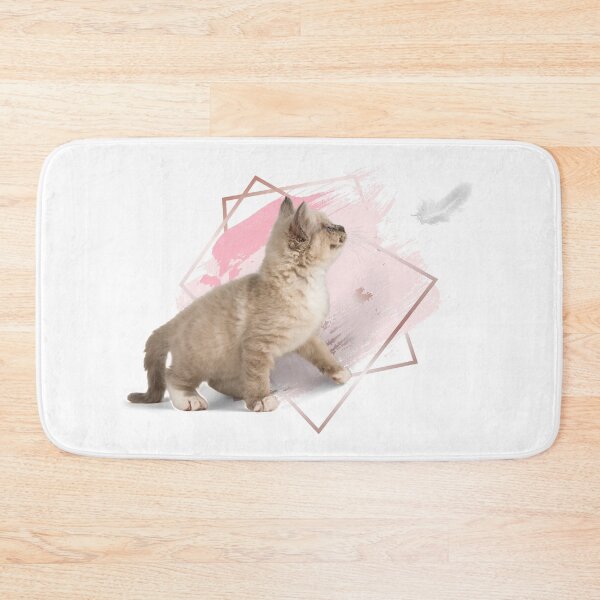 Item preview, Little kitten sees a feather designed and sold by Bettina2311.