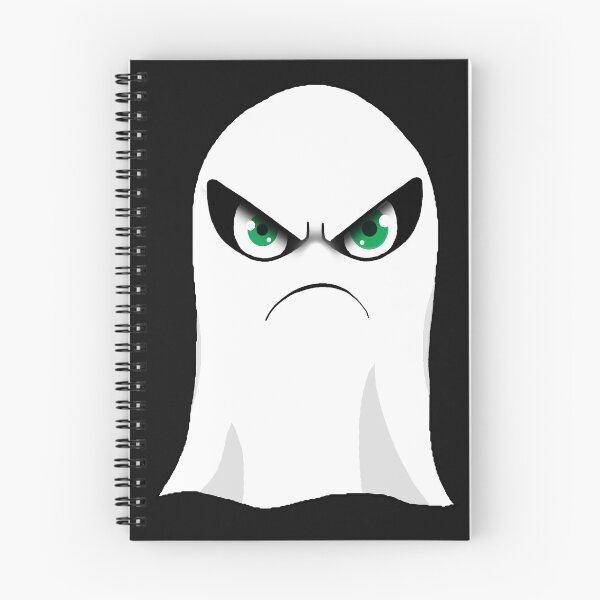 Item preview, grumpy ghost designed and sold by Marty Thor.