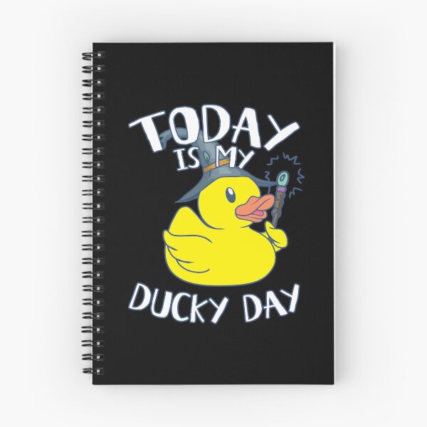 Item preview, Today is My Ducky Day - Lucky day Gift - Wizard Nerd Rubber Duck designed and sold by onicon.