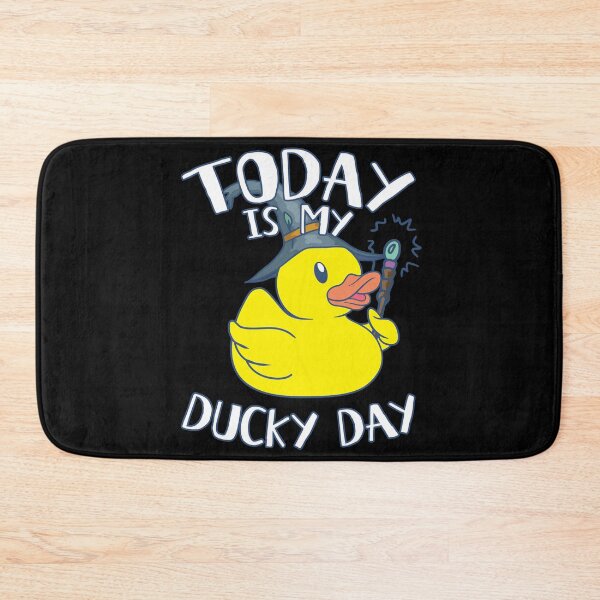 Item preview, Today is My Ducky Day - Lucky day Gift - Wizard Nerd Rubber Duck designed and sold by onicon.