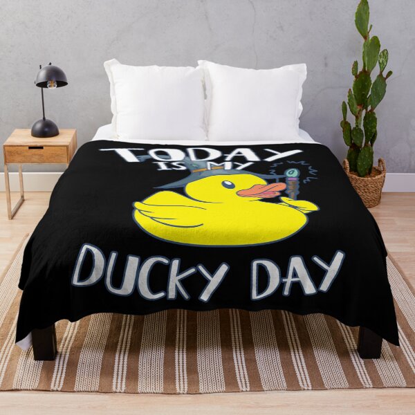 Item preview, Today is My Ducky Day - Lucky day Gift - Wizard Nerd Rubber Duck designed and sold by onicon.