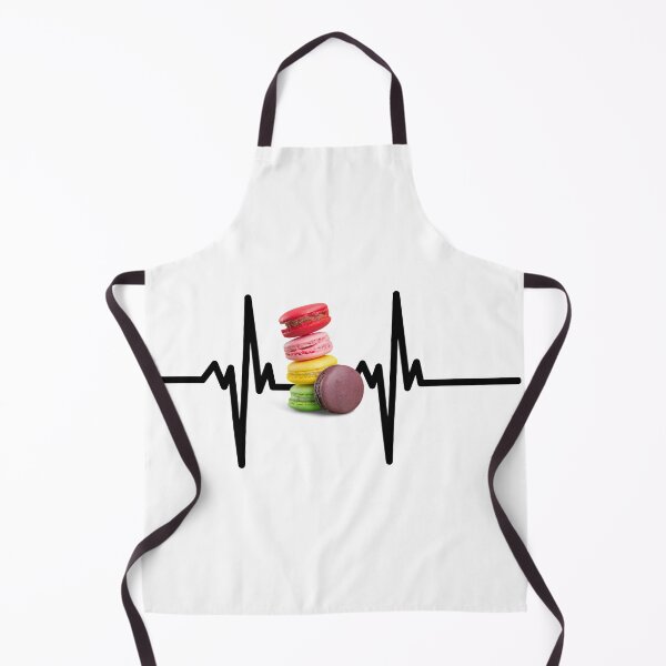 Item preview, I love macarons - macaroons - heartbeat designed and sold by Rooie Dries.