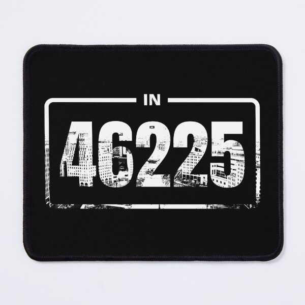 Item preview, Indianapolis 46225 Zipcode white designed and sold by PhilosophyUK.