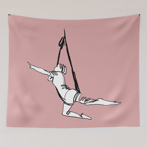 Item preview, Aerial Yoga - Light Red designed and sold by Arkneer.