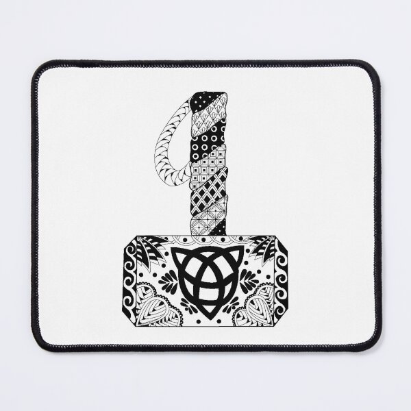 Artikelvorschau, Mjölnir-Mandala entworfen und verkauft von LotusArtStudio.