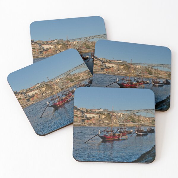 Item preview, View of Douro river and boats in Porto designed and sold by AngeloDeVal.