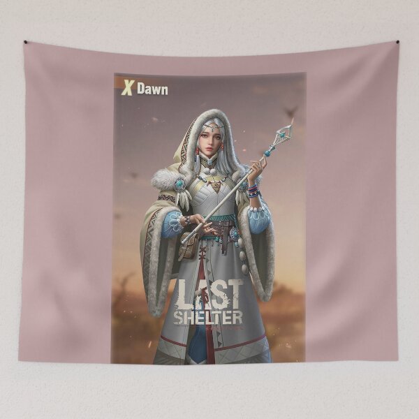 Item preview, shelter survival hero (DAWN) designed and sold by Alexcomrie.