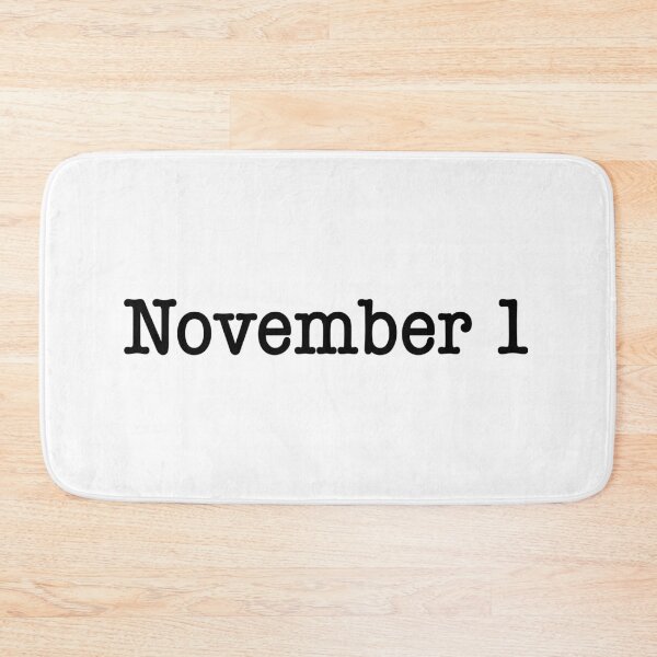 Item preview, November 1 designed and sold by ellebackup.