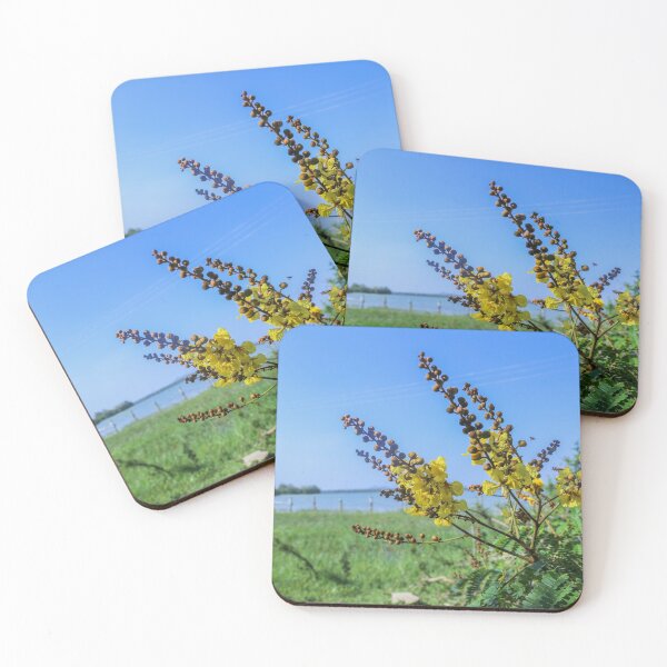 Item preview, Fabales Flowers near Lake designed and sold by iSeek.