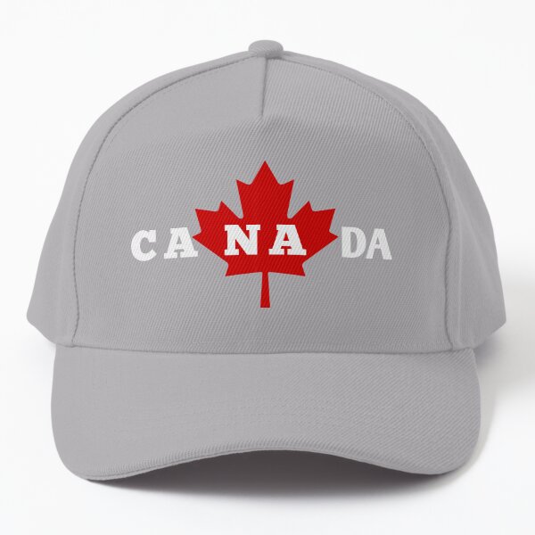 Canada Day Maple Leaf Bucket Hat, White