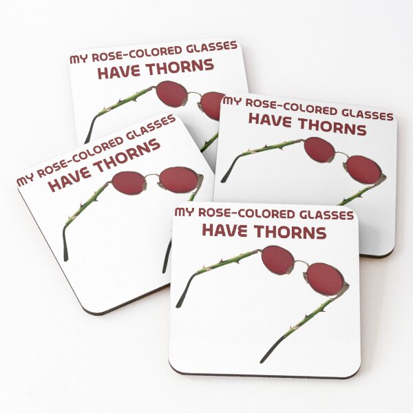 Item preview, My rose-colored glasses have thorns designed and sold by RickPostCo.