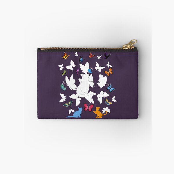 Item preview, Butterfly Catching Cat Lessons designed and sold by PurrfectLuv.