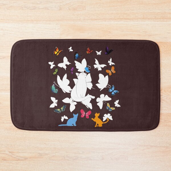 Item preview, Butterfly Catching Cat Lessons designed and sold by PurrfectLuv.