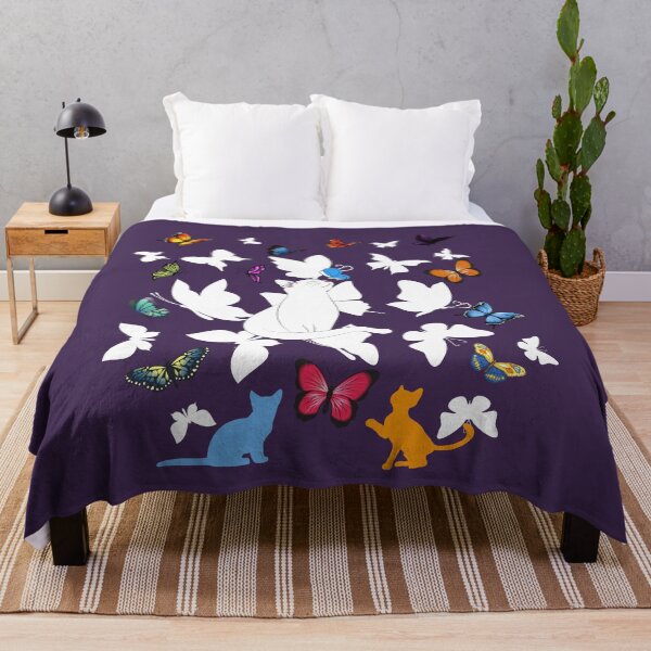 Item preview, Butterfly Catching Cat Lessons designed and sold by PurrfectLuv.