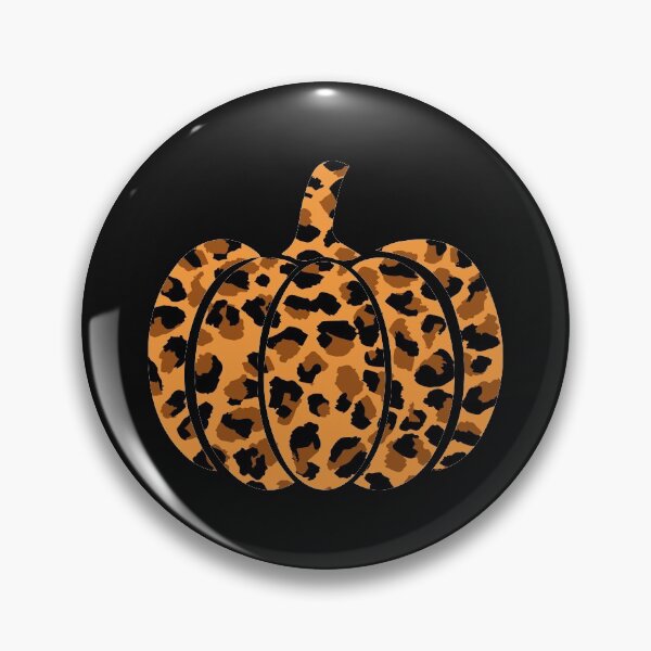 Item preview, pumpkin leopard pattern designed and sold by Ashi17.