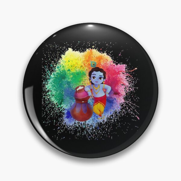 Item preview, Krishna Happy Janmashtami designed and sold by RagnarHouse.