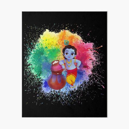 krishna painting for janmashtami