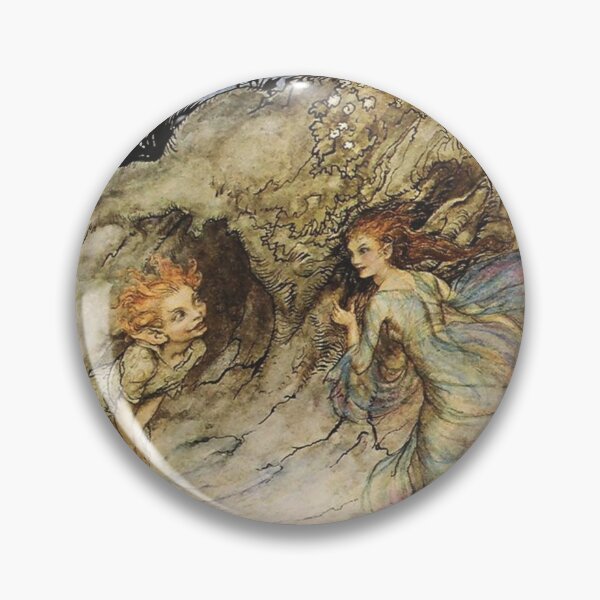 Item preview, Puck and a Fairy by Arthur Rackham designed and sold by Bellathewilde.