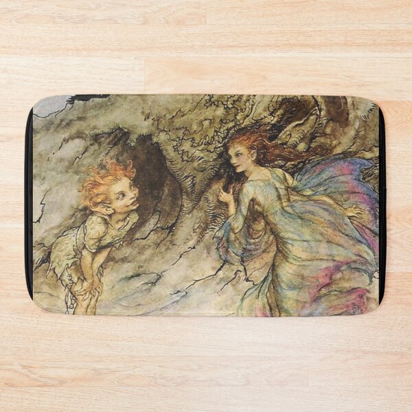 Item preview, Puck and a Fairy by Arthur Rackham designed and sold by Bellathewilde.