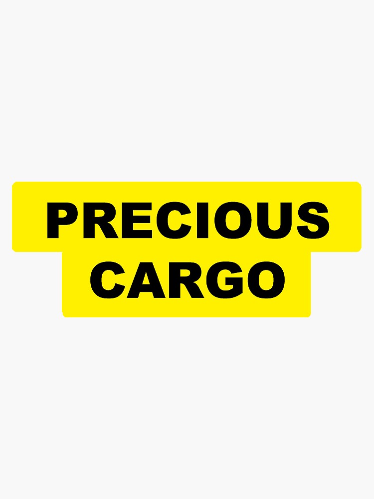 "Precious Cargo" Sticker for Sale by Dracanthropic Redbubble