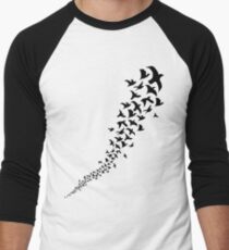 Take Flight in Black Men's Baseball ¾ T-Shirt