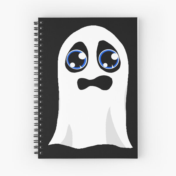 Item preview, scared ghost designed and sold by Marty Thor.