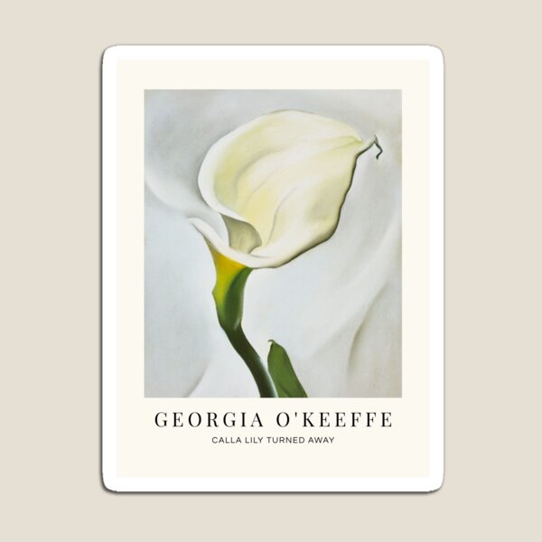Item preview, Calla Lily Turned Away by Georgia O'Keeffe designed and sold by redoARTstore.