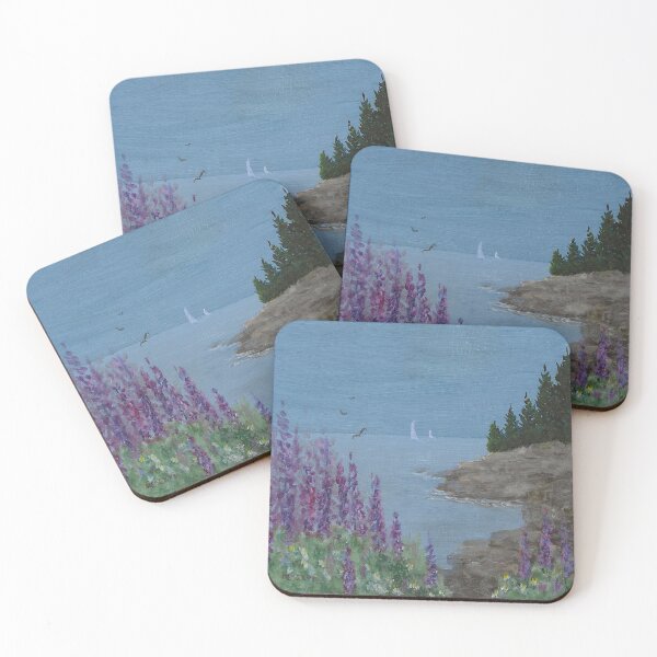 Item preview, Lupins along the Maine Coast designed and sold by Roseann Meserve.