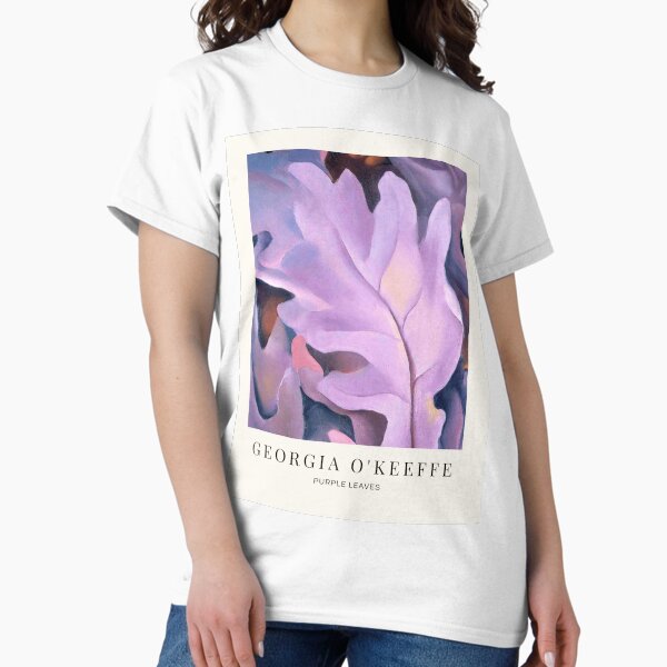 Item preview, Purple Leaves by Georgia O'Keeffe designed and sold by redoARTstore.