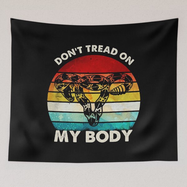 Item preview, dont tread on my body retro designed and sold by israrv8kmsr.