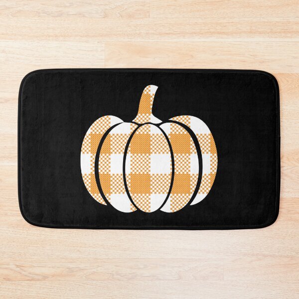 Item preview, pumpkin plaid pattern designed and sold by Ashi17.