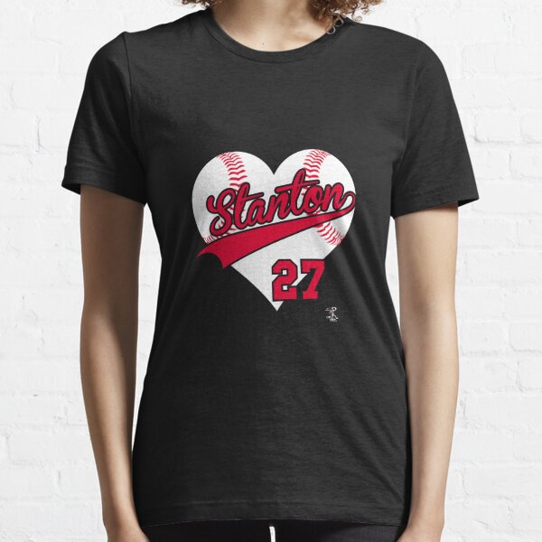 Giancarlo Stanton Number 27 Baseball Essential T-Shirt | Redbubble